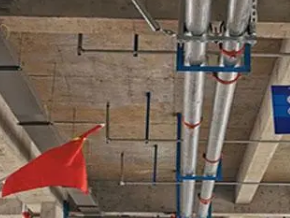 南涧管廊支架的安装方法